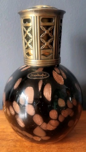 Black gold mottled - black,