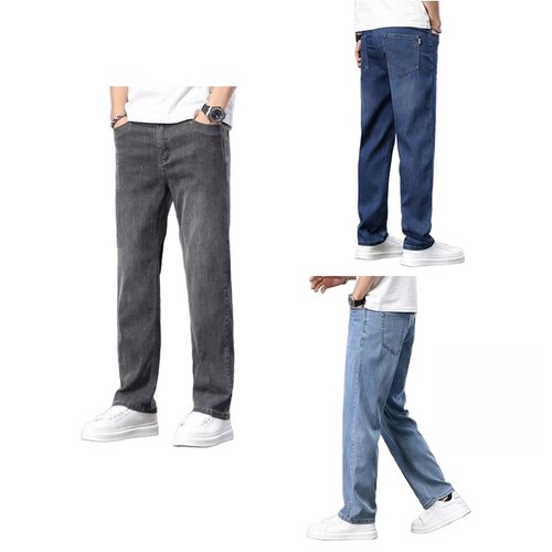 Men casual straight - casual, leg