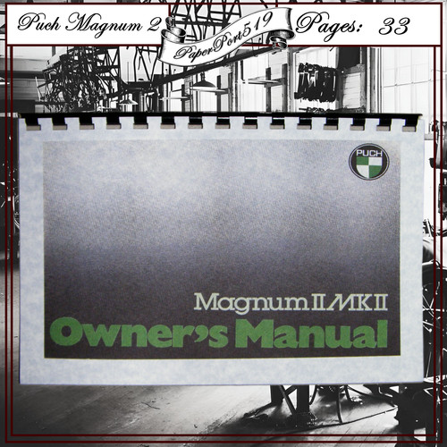 Puch magnum and - magnum, mkii