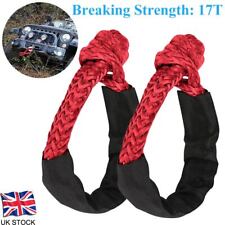 2Pcs 55cm Heavy Duty Soft Shackle Recovery Gear Dyneema Winch Rope 38000LBS New