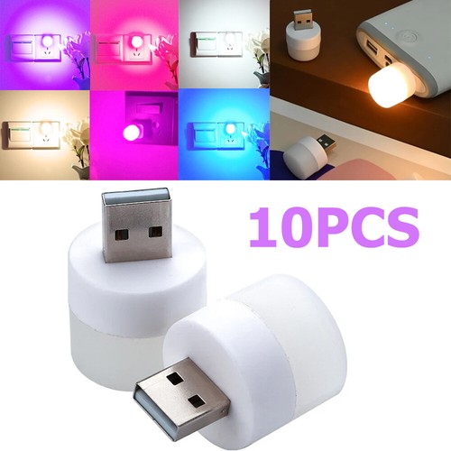 10x portable led usb - led, 5v
