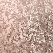 Arthouse Metallic Foil Crushed Velvet Wallpaper Rose Gold Textured Vinyl 294300