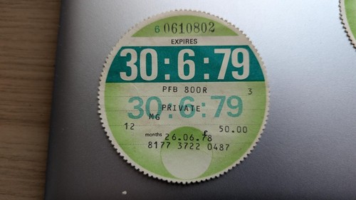 Rare collectable old tax - rare,