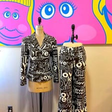 Moschino Jeans Brown White