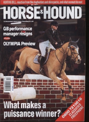 Horse hound magazine 12 - magazine,