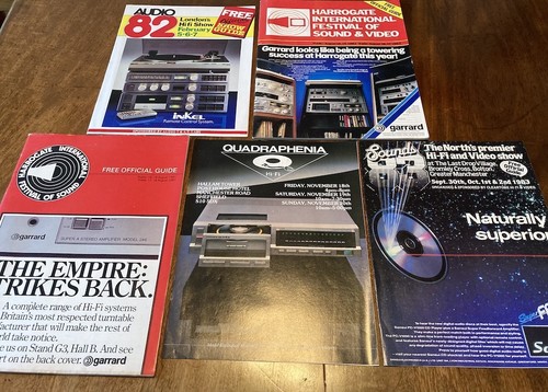 Hifi show guides 80s - guides, '80s