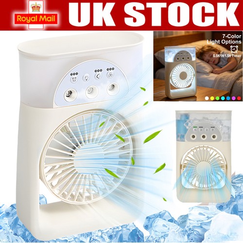 Cooling fan humidifier - cooling, silent