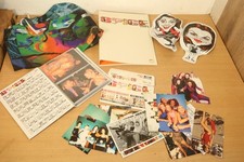 Vintage SPICE GIRLS 90s Y2K Bundle Flag Inflatable Tops Pops Folder Photo Album