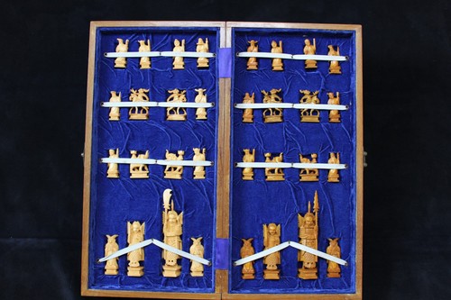 Quality vintage chess - quality, hand