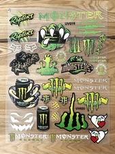 2 Whole Sheets Monster Energy