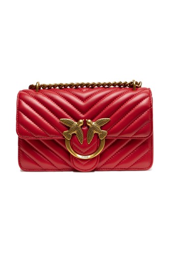 Pinko red leather love - love, one
