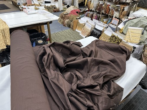 Faux dupioni silk - faux, fabric