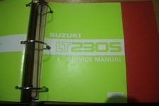 1985 SUZUKI LT230S SERVICE MANUAL 99500-42030-01E