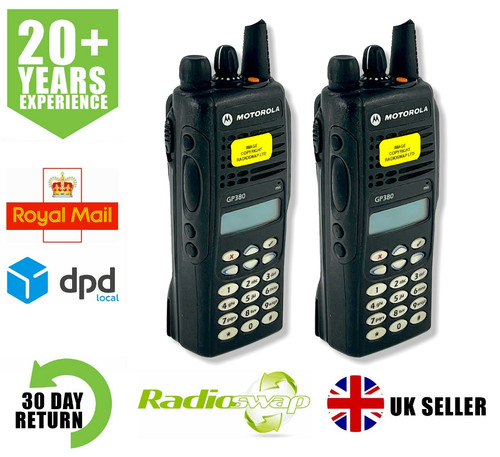Motorola gp380 uhf watt - motorola, 4