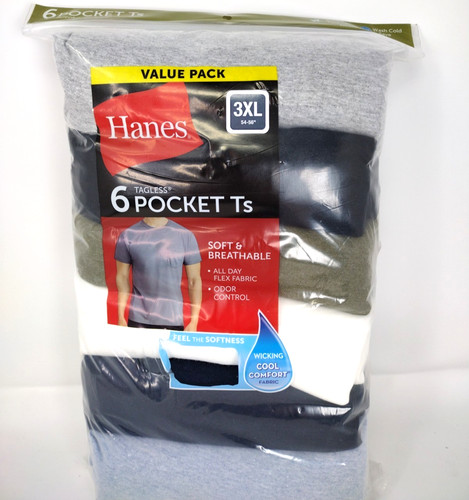 Hanes tagless 3xl - tagless, men’s