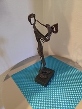 Vintage saxophone bronze