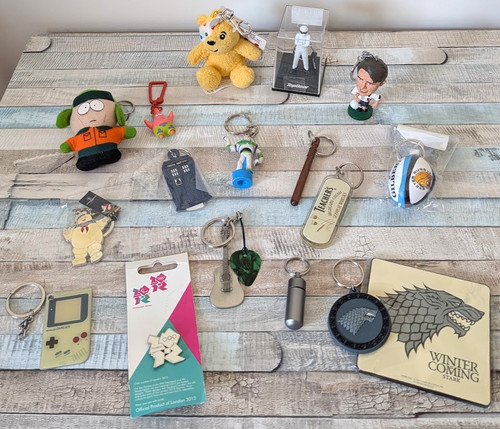Keyring joblot novelty - keyring, vintage