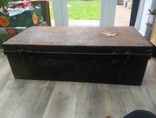 Vintage Black Metal Steamer