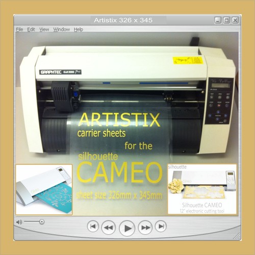 Carrier sheet craft robo - carrier,