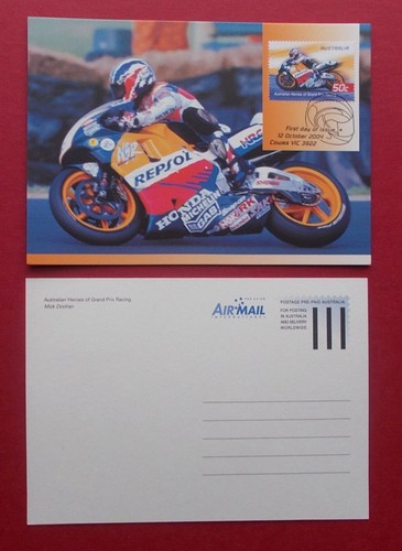 Post card grand prix racing - post,