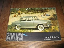 1962 Simca Montlhery speciale