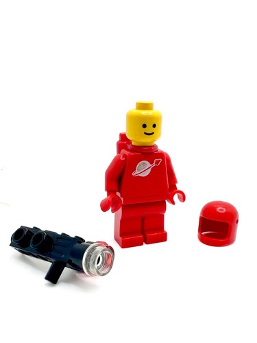 Lego red space man minifigure - lego,