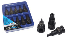 US PRO 10PC 1/2" Drive Impact