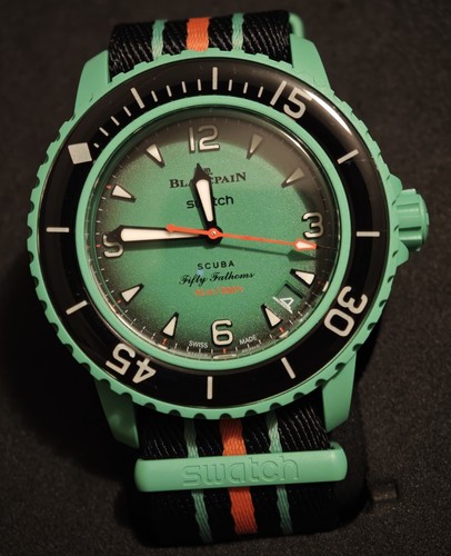 Blancpain swatch scuba - blancpain, x