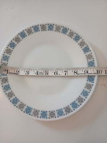 Pyrex chelsea blue snowflake - pyrex,