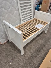 Silver Cross Notting Hill Cot Toddler Bed White with Instructions Collect S45