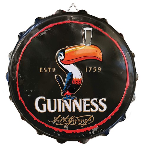 Guinness toucan bottle cap - toucan,