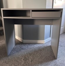 Grey Desk with 1 Small Draw - Argos Furniture