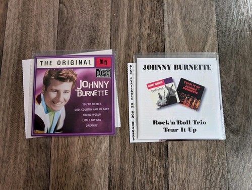 Johnny burnette cd bundle - johnny, 2