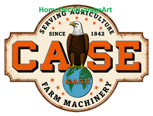 Case farm machinery cutout - case,