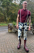 Skinhead BLEACHERS Stretch Skinny 29" Waist 21" leg