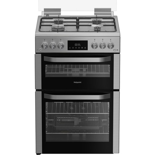 Hotpoint hdg6gdcx gas cooker - gas,