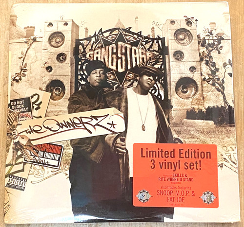 Gang starr the ownerz 3xlp - gang, |