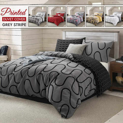 Printed duvet cover - duvet,