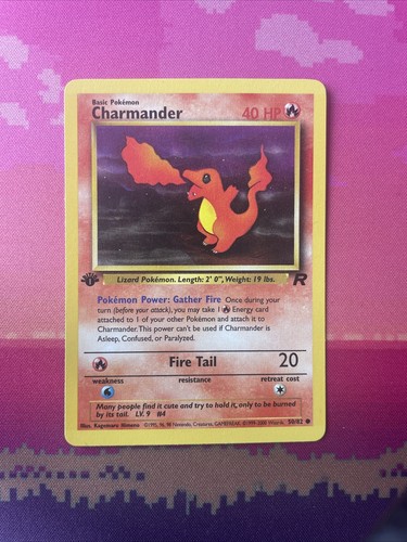 Pokemon card charmander team - pokemon,