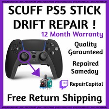 Playstation 5 SCUFF Controller Analog Stick Drift Repair Service -  Professional