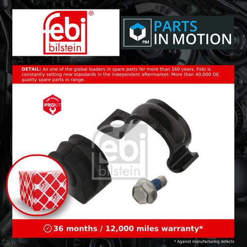 Anti roll bar bush - bar, fits