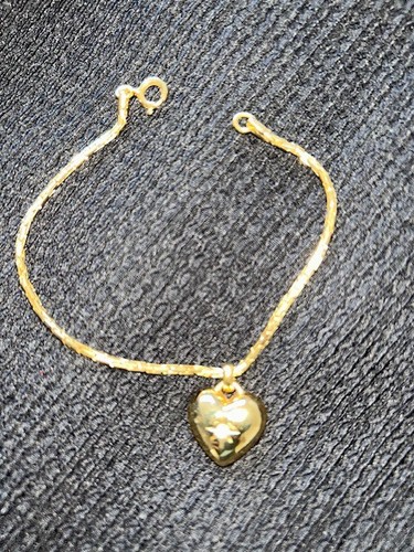 Dior gold coloured - coloured, heart
