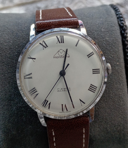 Vintage 1960 mondaine - vintage, 34mm