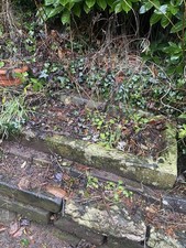 Antique Sandstone Trough / Sink, Cheshire Red Stone.