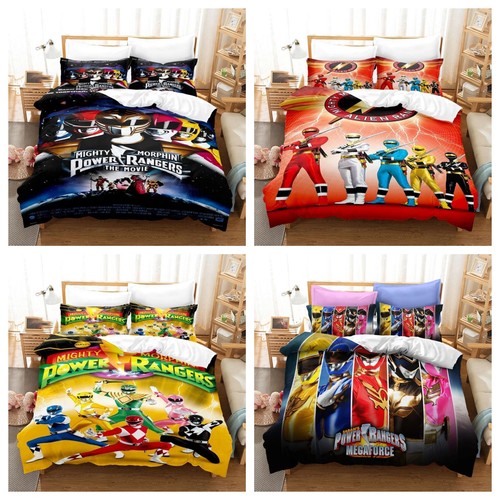 Power rangers duvet cover kids - power,