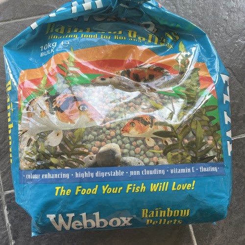 Webbix fish food pellets - fish,