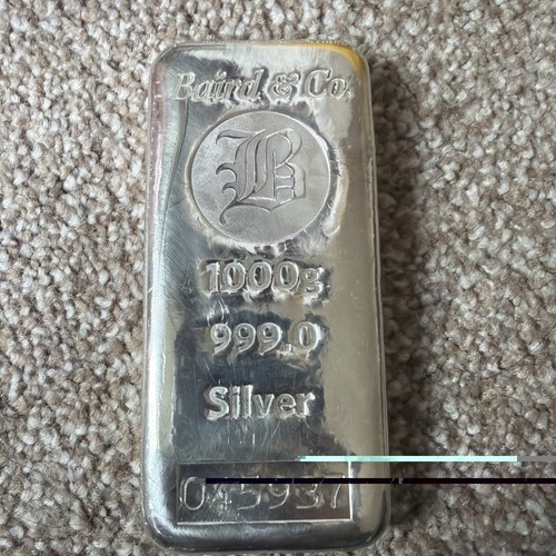 Baird silver bar - silver, 1kg