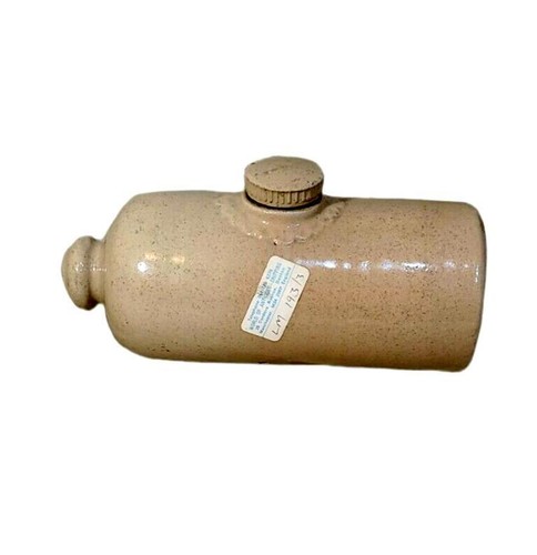 Stoneware foot bed warmer - bed,