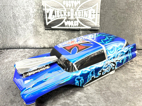 Custom painted rc truck - 1/8,