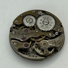 22mm Vintage Bernex Maru 233 Swiss Made Manual Wind Watch Movement PARTS REPAIR